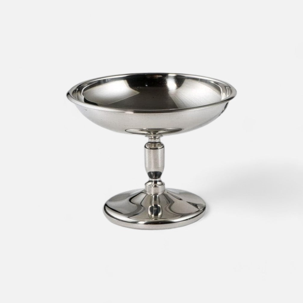 Chrome Ornate Dessert Cup