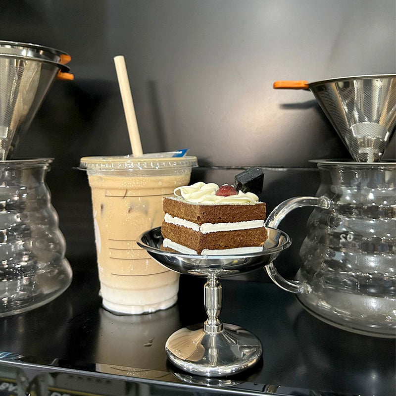 Chrome Ornate Dessert Cup