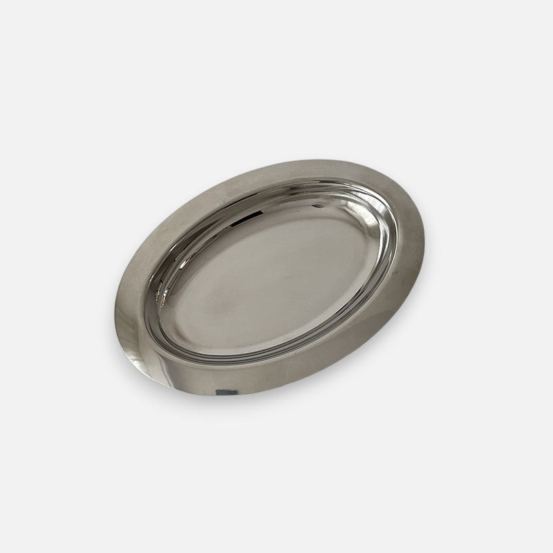 Chrome Oval Tray